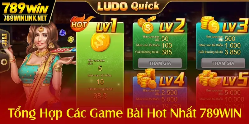 Tổng hợp game bài hot nhất 789win