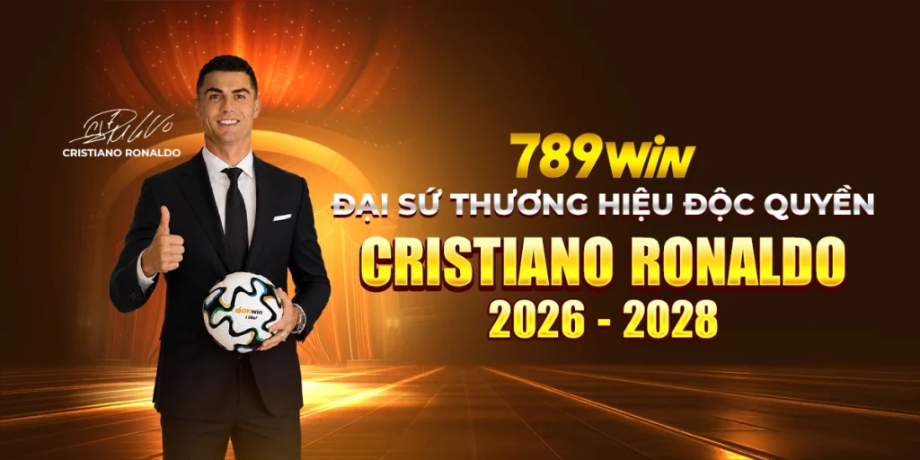 Đại sứ thương hiệu 789win Ronaldo